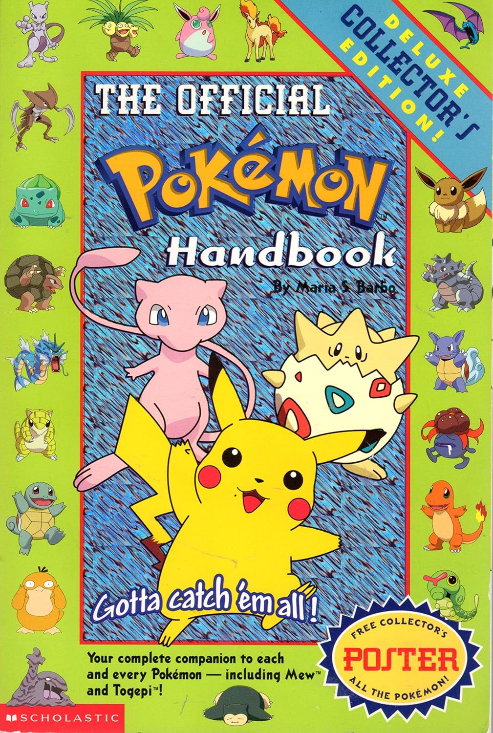 Pokemon: Official Pokemon Handbook: Deluxe Collecters' Edition: Official Pokemon Handbook: Deluxe Collector's Edition