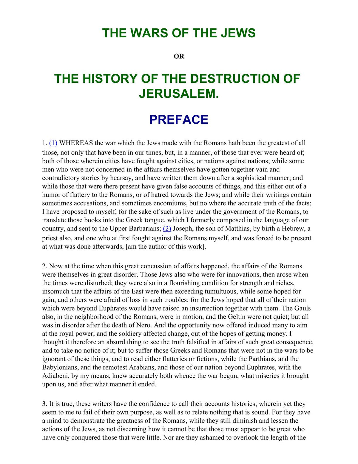 Interior sample page from The Complete Works of Flavius Josephus PDF