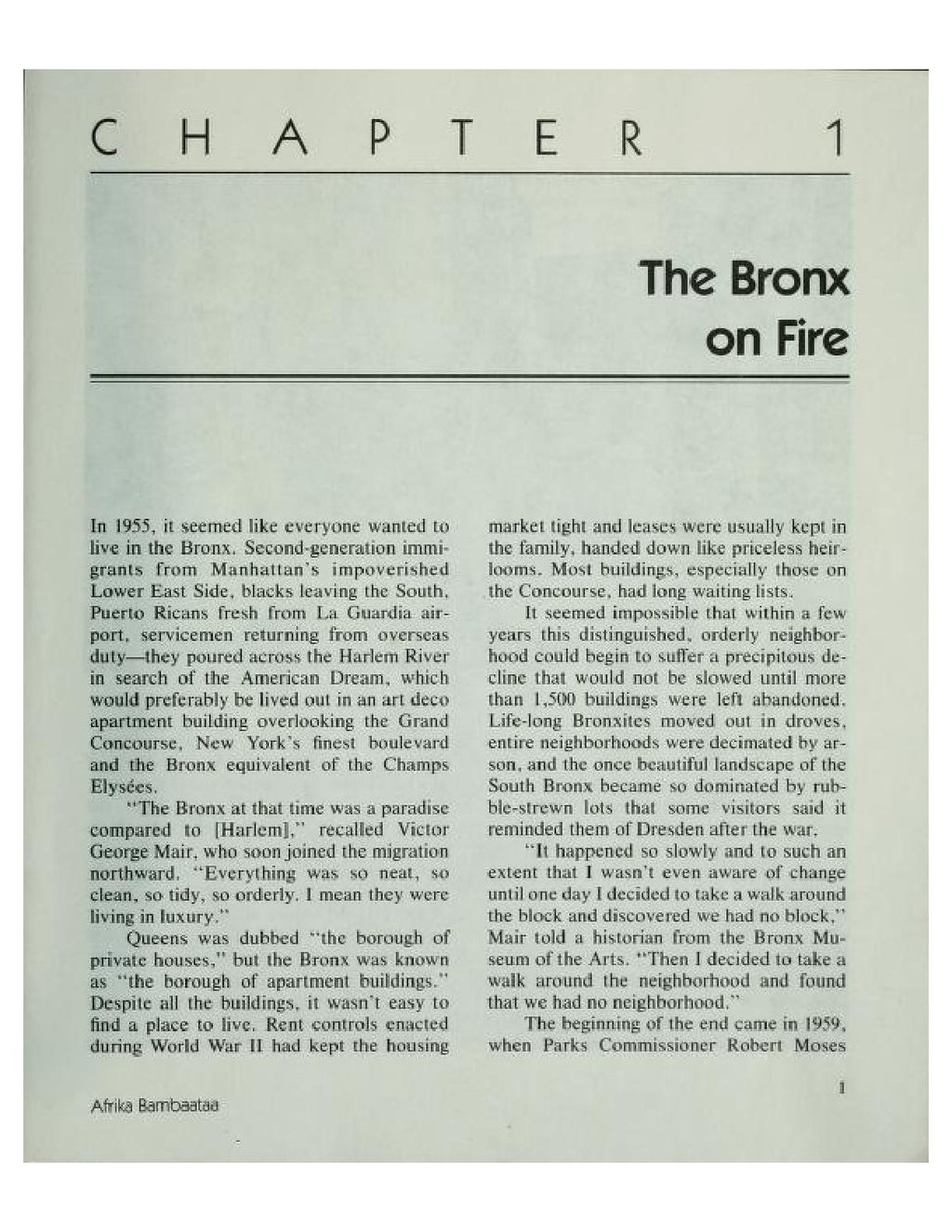 Chapter sample page from Hip Hop The Illustrated History by Steven Hager