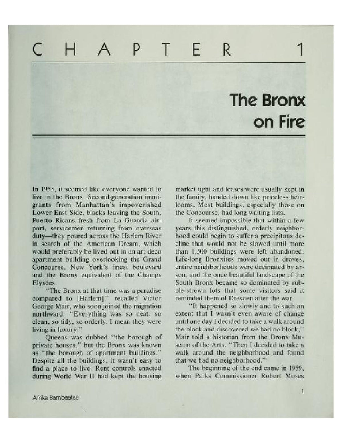 Chapter sample page from Hip Hop The Illustrated History by Steven Hager