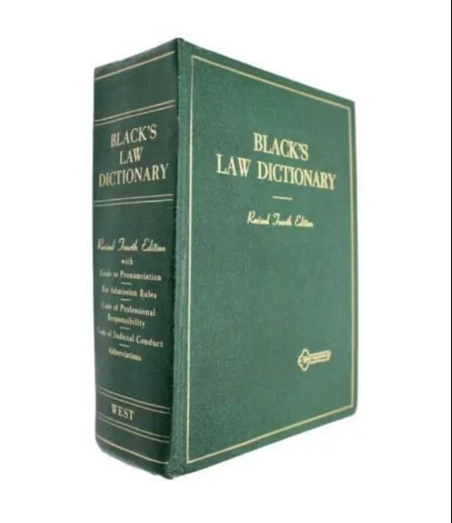 1972 Black's Law Dictionary: Revised Fourth Edition (Digital Download)