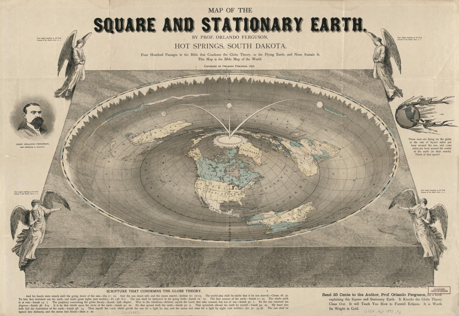 50 Bible scriptures proving the earth is flat
