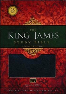 KJV Study Bible, Large Print, Hardcover, Red Letter Edition: Second Edition