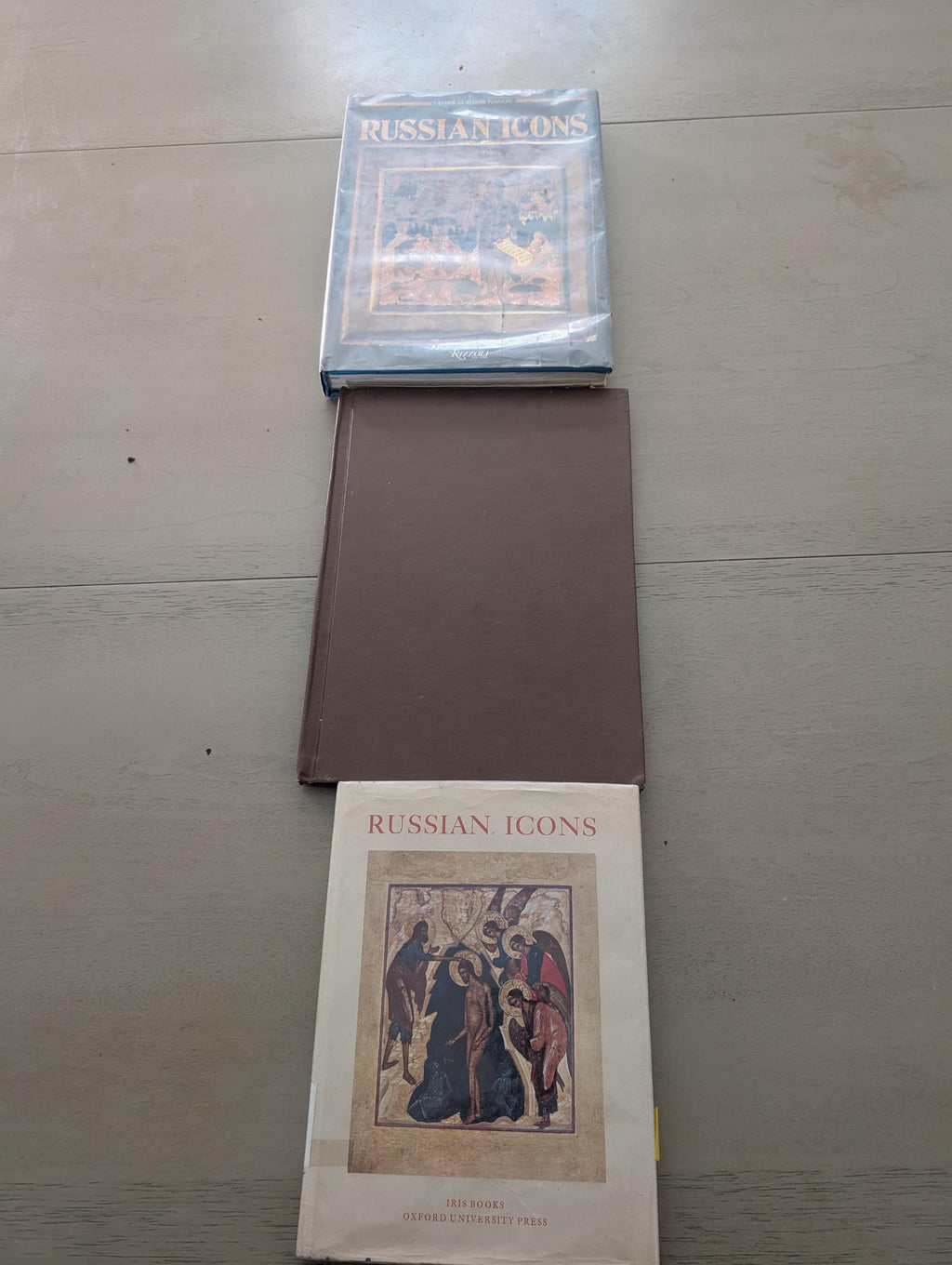 Russian Icons three book series  Hard cover By Vladimir Ivanof