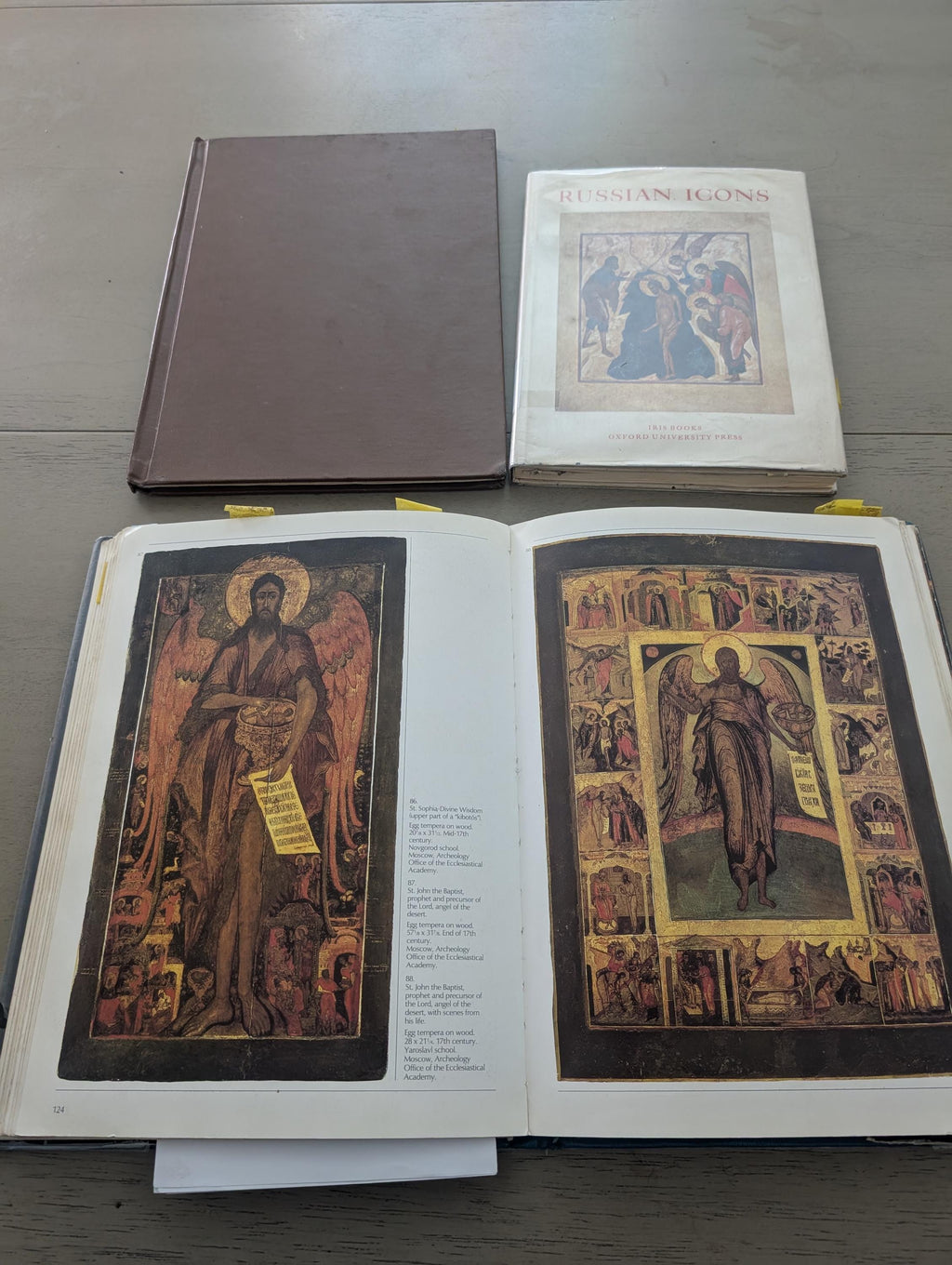 Russian Icons three book series  Hard cover By Vladimir Ivanof