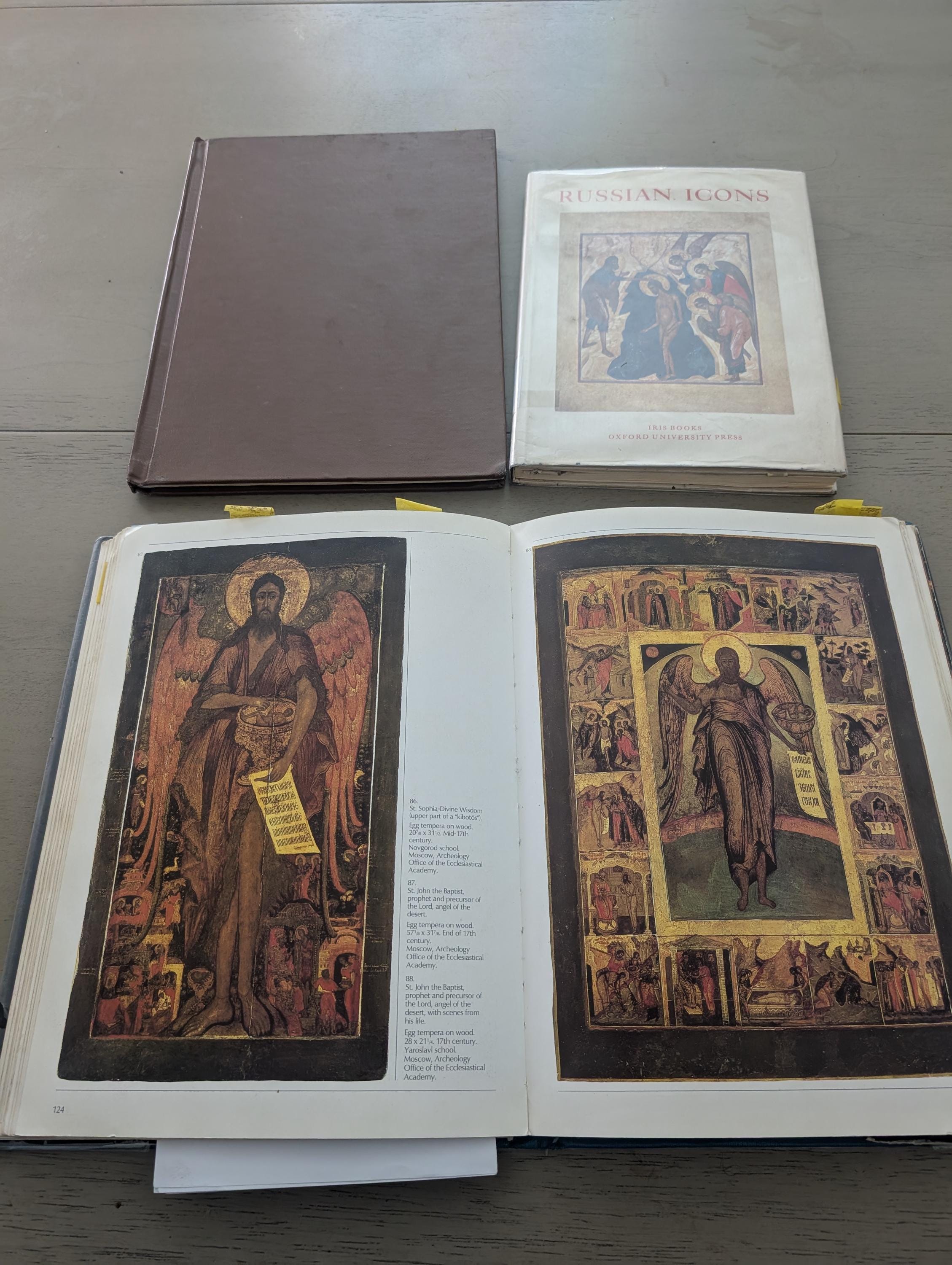 Russian Icons three book series  Hard cover By Vladimir Ivanof