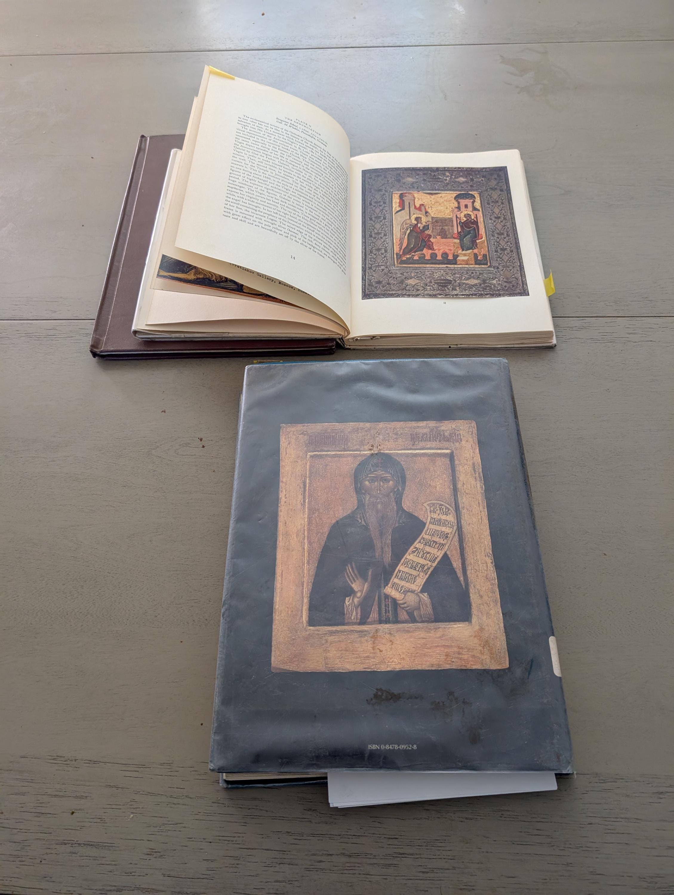 Russian Icons three book series  Hard cover By Vladimir Ivanof