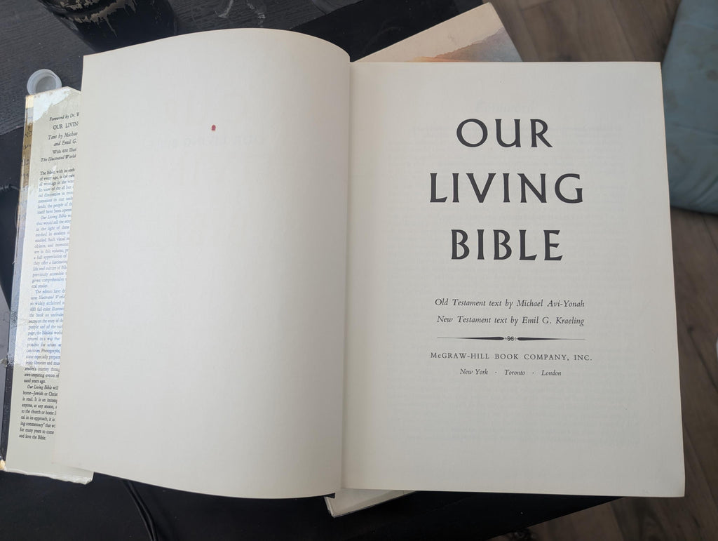 Our Living Bible Hardcover – Import, January 1, 1962