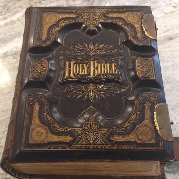 1775 King James Bible with march as the first month