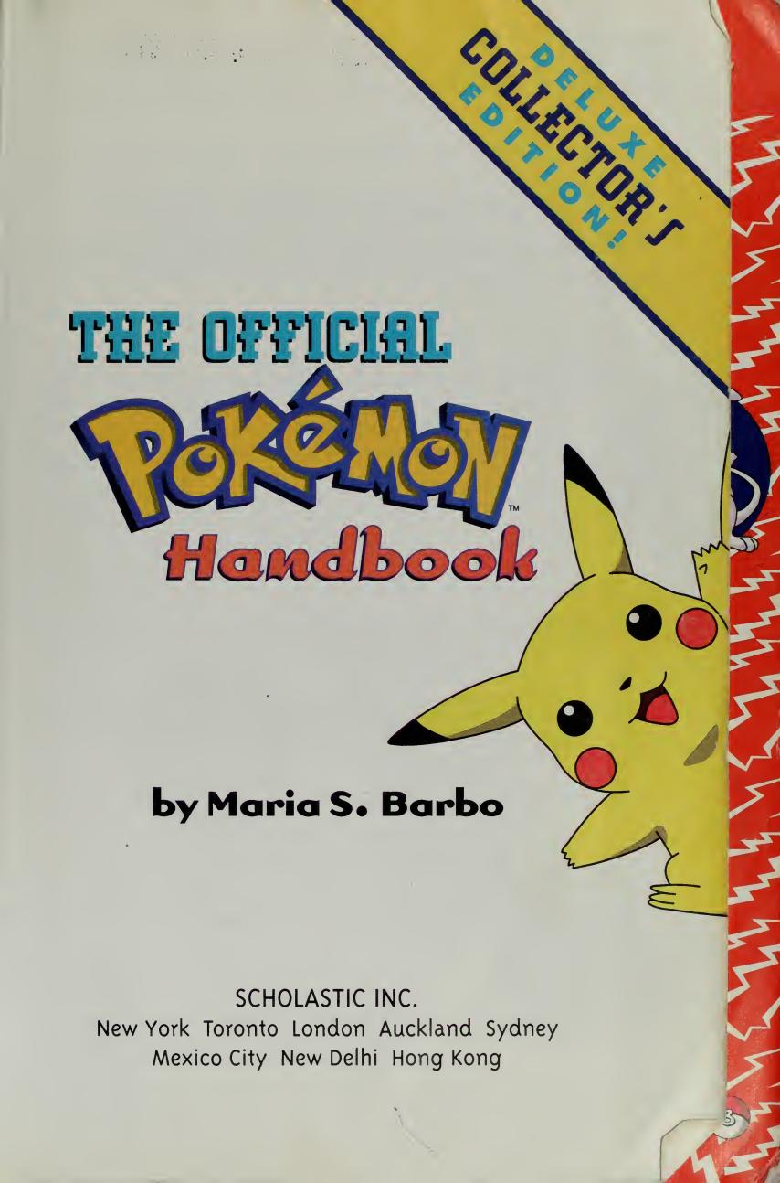 Pokemon: Official Pokemon Handbook: Deluxe Collecters' Edition: Official Pokemon Handbook: Deluxe Collector's Edition