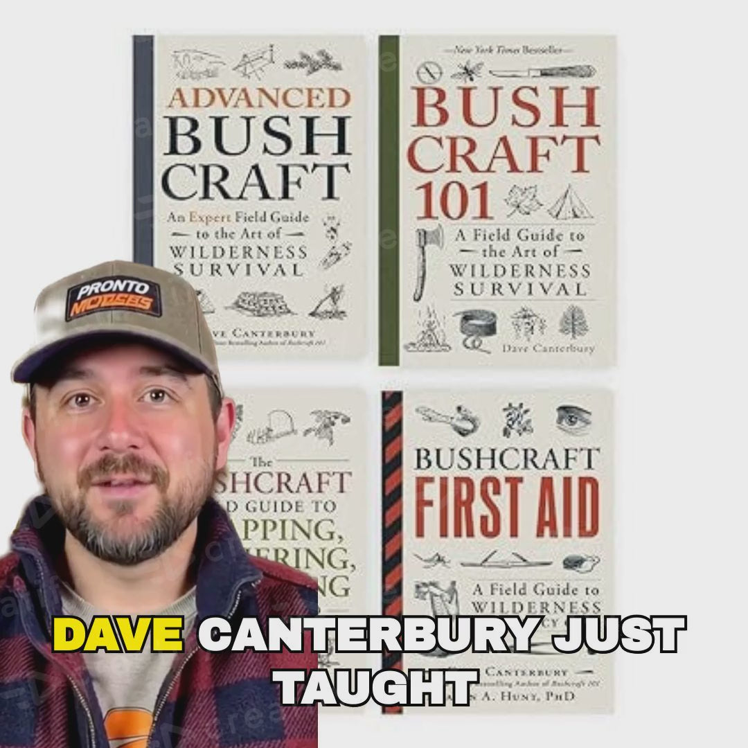 Bushcraft Boxed Set: Wilderness Survival Guide by Dave Canterbury